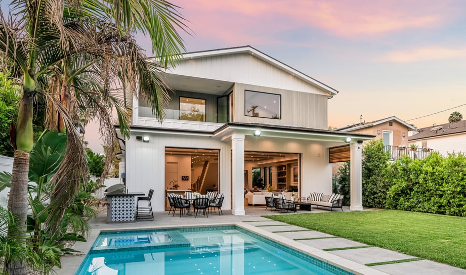 home with pool